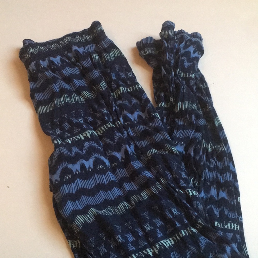 BLUE HOLLISTER STRETCHY PANTS